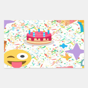happy birthday emoji sticker