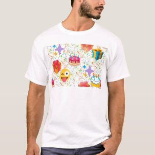 happy birthday emoji T-Shirt