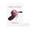Happy Birthday Fabulous Elegant Woman Drawing