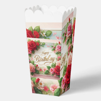 happy birthday favor box