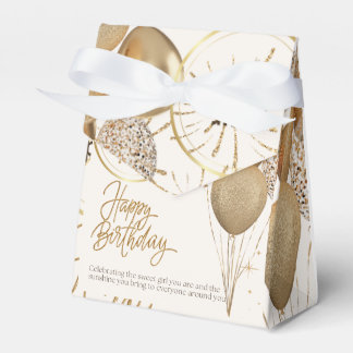 happy birthday favor box