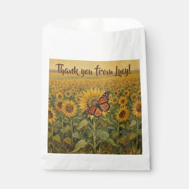 Happy Birthday Favour Bag (Front)