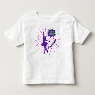 Happy Birthday Figure Skating Personalized  Toddler T-shirt