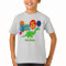 Happy Birthday Five Years Balloons Dino T-Shirt