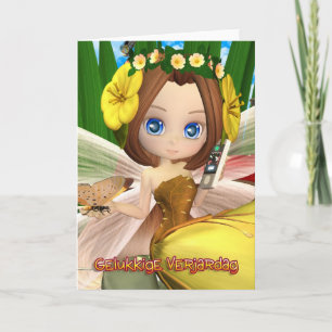 Happy birthday - Flemish - Dutch Birthday Card