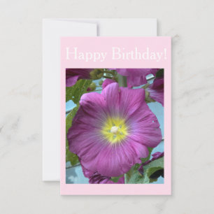 Happy Birthday Flower Card
