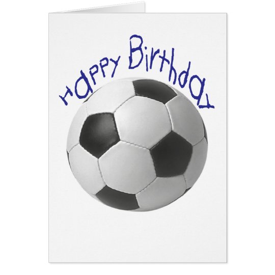 Happy Birthday Football Gifts Card