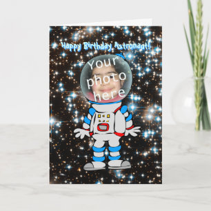 Happy Birthday for Astronaut Child Card