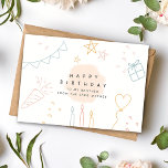 Happy Birthday for Brother from The Same Mom Card<br><div class="desc">Celebrate your brother's special day with our 'Happy Birthday to Brother from the Same Mother' card. This heartfelt message reminds your brother of the unique bond you share, and how you're both lucky to have been born from the same loving mother. The included family-themed design adds a personal touch, making...</div>