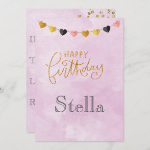 Happy Birthday for Her Invitation