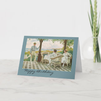 Happy Birthday for Tennis Lovers Card