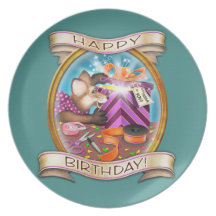 Happy Birthday - Frieda Tails collectable plate