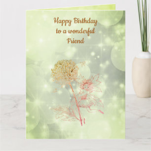 Happy Birthday Friend Card