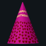 HAPPY BIRTHDAY FRIEND, MOM, DAD, SISTER, BROTHER PARTY HAT<br><div class="desc">THE DESIGN IS SUITABLE FOR BIRTHDAY PARTY.</div>