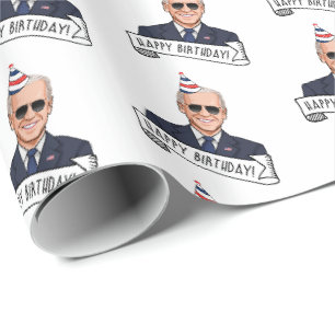 Happy Birthday from Joe Biden Wrapping Paper