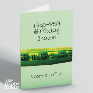 Happy Birthday from Work Colleagues Card