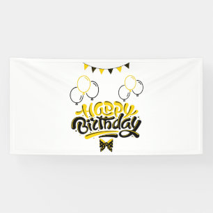 Happy Birthday Fun 4x8 Vinyl Banner