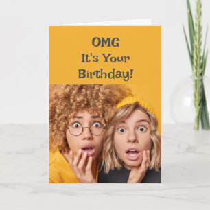 Happy Birthday Fun Humour For Anyone Card