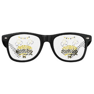 Happy Birthday Fun Party Retro Sunglasses