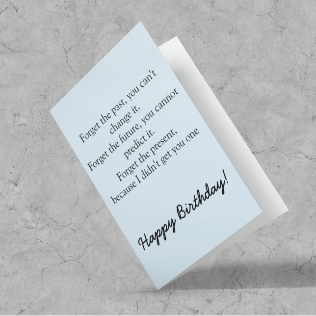 Happy Birthday Funny Saying Card (Creator Uploaded)