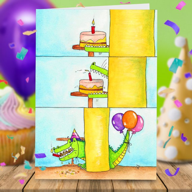 Happy Birthday Gator Card (Creator Uploaded)