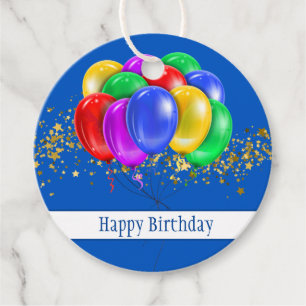 Happy Birthday Gift Tag