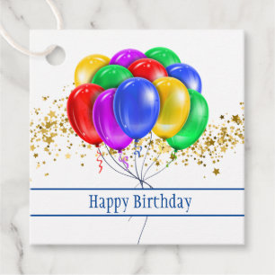 Happy Birthday Gift Tag