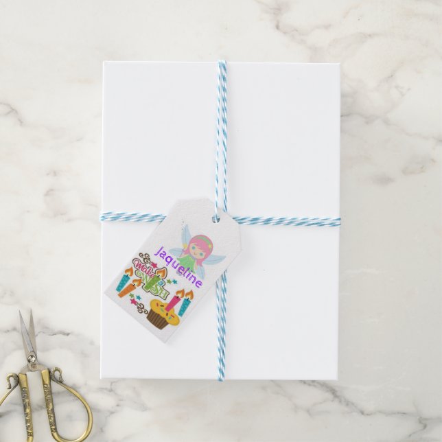 Happy Birthday Gift Tags (With Twine)