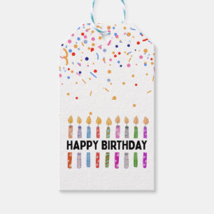 HAPPY BIRTHDAY GIFT TAGS