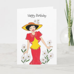 Happy Birthday Girlfriend Card