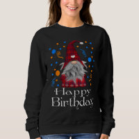 Happy Birthday Gnome Lovers Gift Cute Heart Buffal