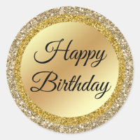 happy birthday,gold luxury background,custom