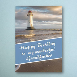 Happy birthday Grandfather Greeting Card