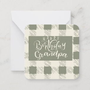 Happy Birthday Grandpa Card