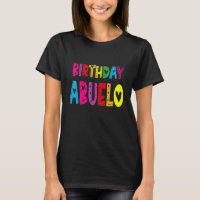 Happy Birthday Grandpa Mexican Spanish Abuelo Birt