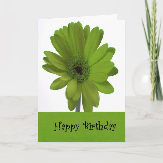 Happy Birthday Greeting Card (Front)