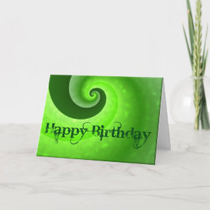 'Happy Birthday' Greeting Card