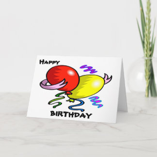 Happy Birthday Greeting Card