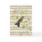 happy birthday greeting card hummingbird vintage