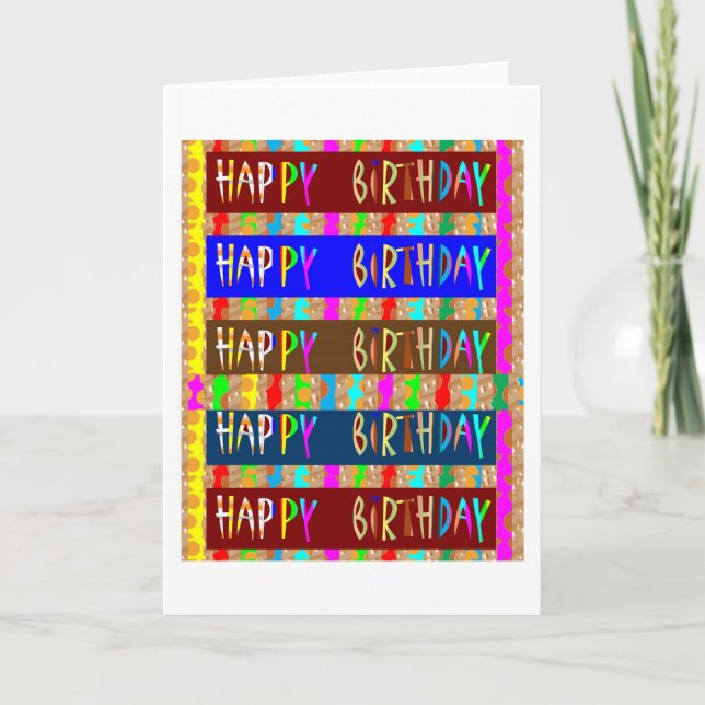 HAPPY BIRTHDAY  HappyBirthday Cards ReturnGIFTS (Front)