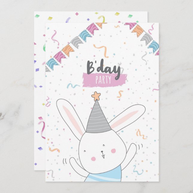 Happy Birthday Holiday Card (Front/Back)