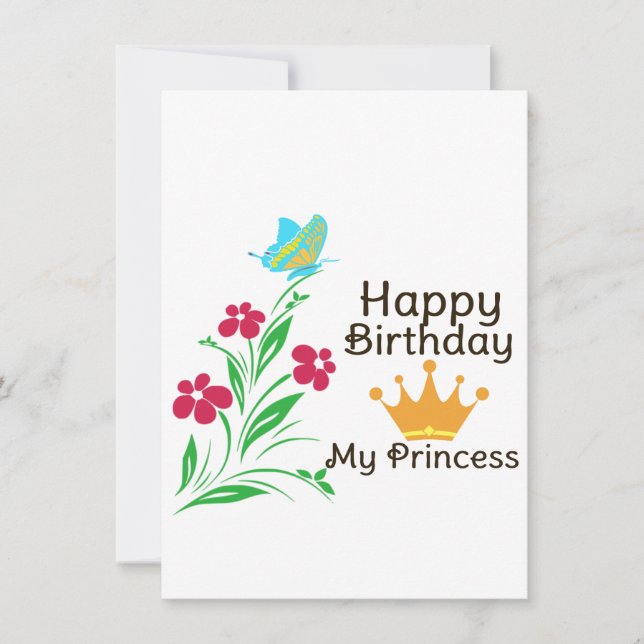 happy birthday holiday card (Front)