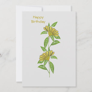 Happy Birthday  Holiday Card