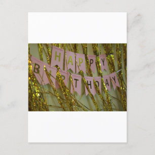 Happy Birthday Holiday Postcard