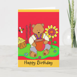 Happy Birthday Honey Bear! Card