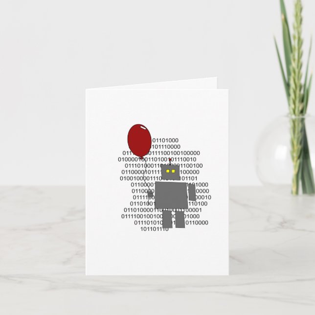 Happy Birthday Human Card (Front)