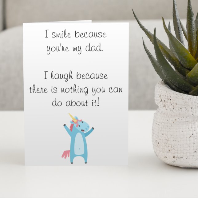 Happy Birthday Humour Dad Funny Card (Creator Uploaded)