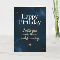 happy birthday i miss you card