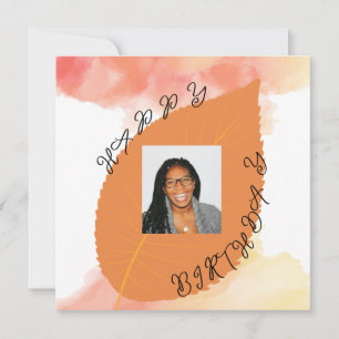 Happy Birthday Invitation