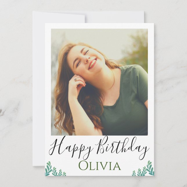 Happy Birthday Invitation (Front)